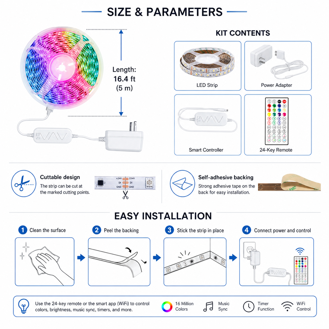 Zigbee RGB Downlight, 7W smart irrigation product image 8