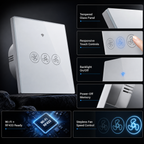 Smart Wi-Fi Ceiling Fan Speed Control Switch smart safety and security product image 6