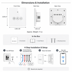 Smart Wi-Fi Ceiling Fan Speed Control Switch smart safety and security product image 8