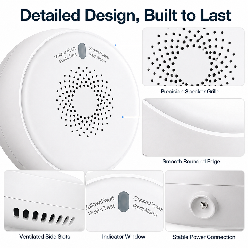 Zigbee Combustible Gas Detector gas safety automation product image 7