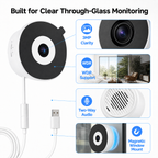 Magnetic Window Security Camera window and curtain automation product image 6
