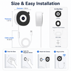 Magnetic Window Security Camera window and curtain automation product image 8
