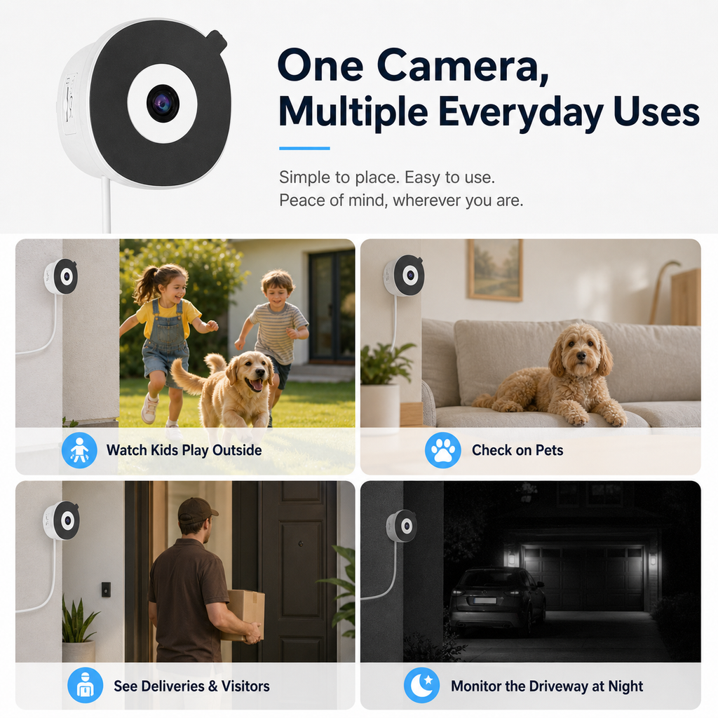 Magnetic Window Security Camera window and curtain automation product image 5