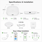 Zigbee & Bluetooth Smart Gateway Hub smart hub and control product image 8