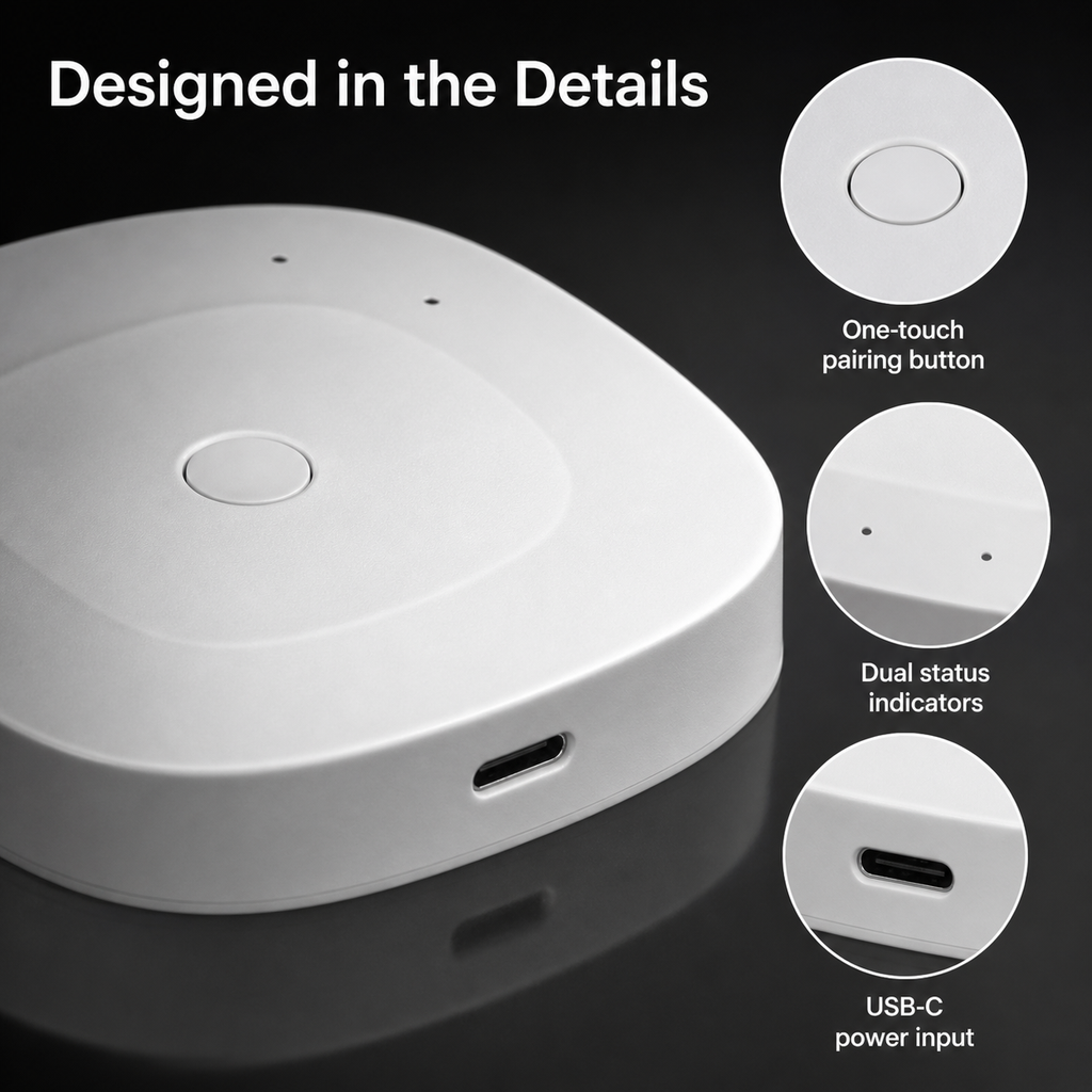 Zigbee & Bluetooth Smart Gateway Hub smart hub and control product image 7