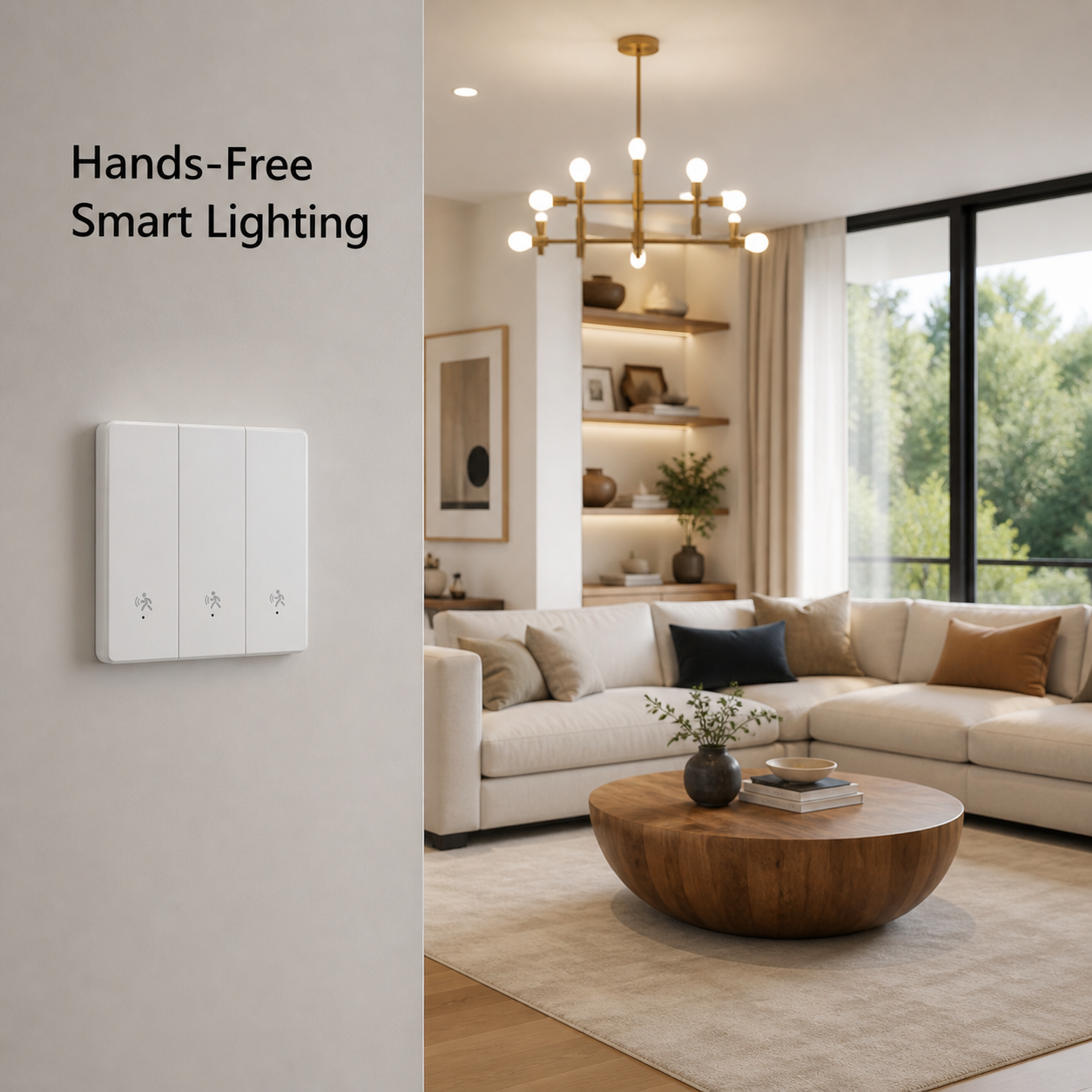 Zigbee mmWave Motion Sensor Light Switch detail image 3