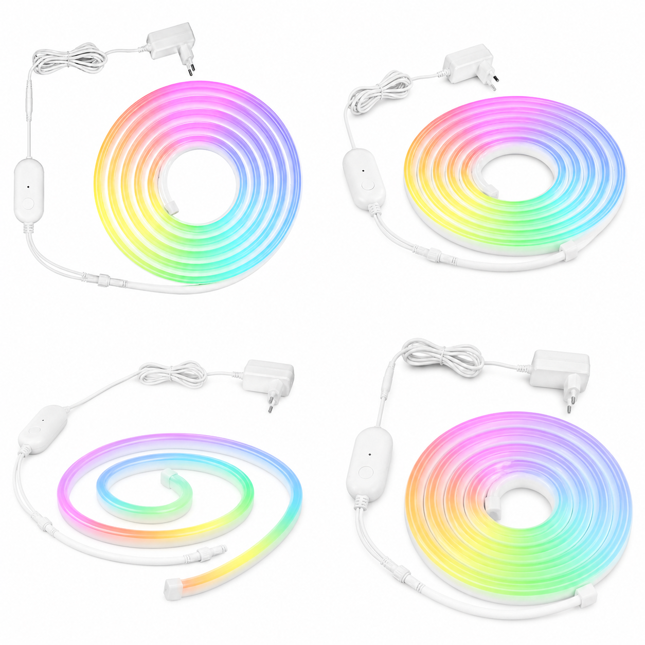 Smart Wi-Fi RGBIC Neon LED Strip Light smart irrigation product image 2