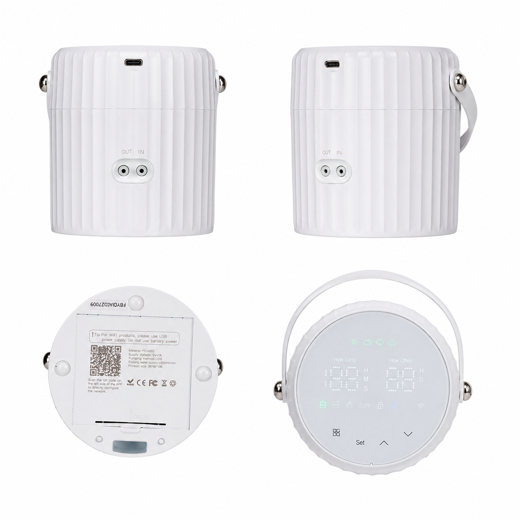 Smart Wi-Fi Dual-Outlet Plant Waterer smart irrigation product image 2