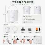 Smart Wi-Fi Dual-Outlet Plant Waterer smart irrigation product image 8