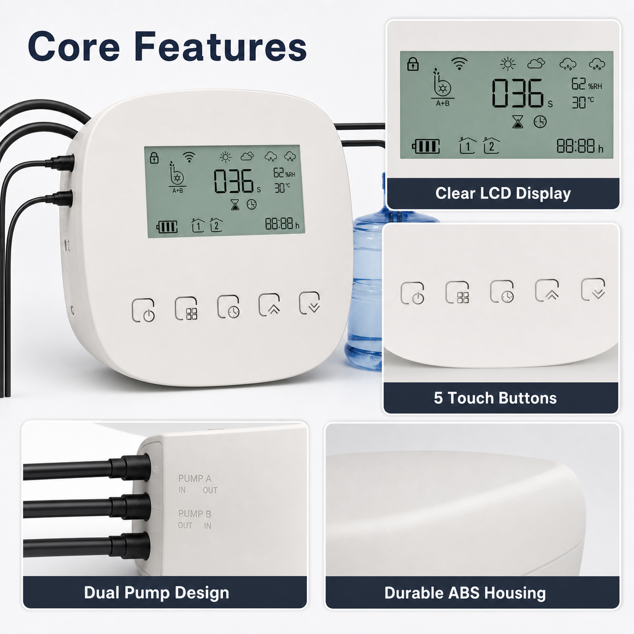 Smart Wi-Fi Automatic Plant Watering System smart irrigation product image 6