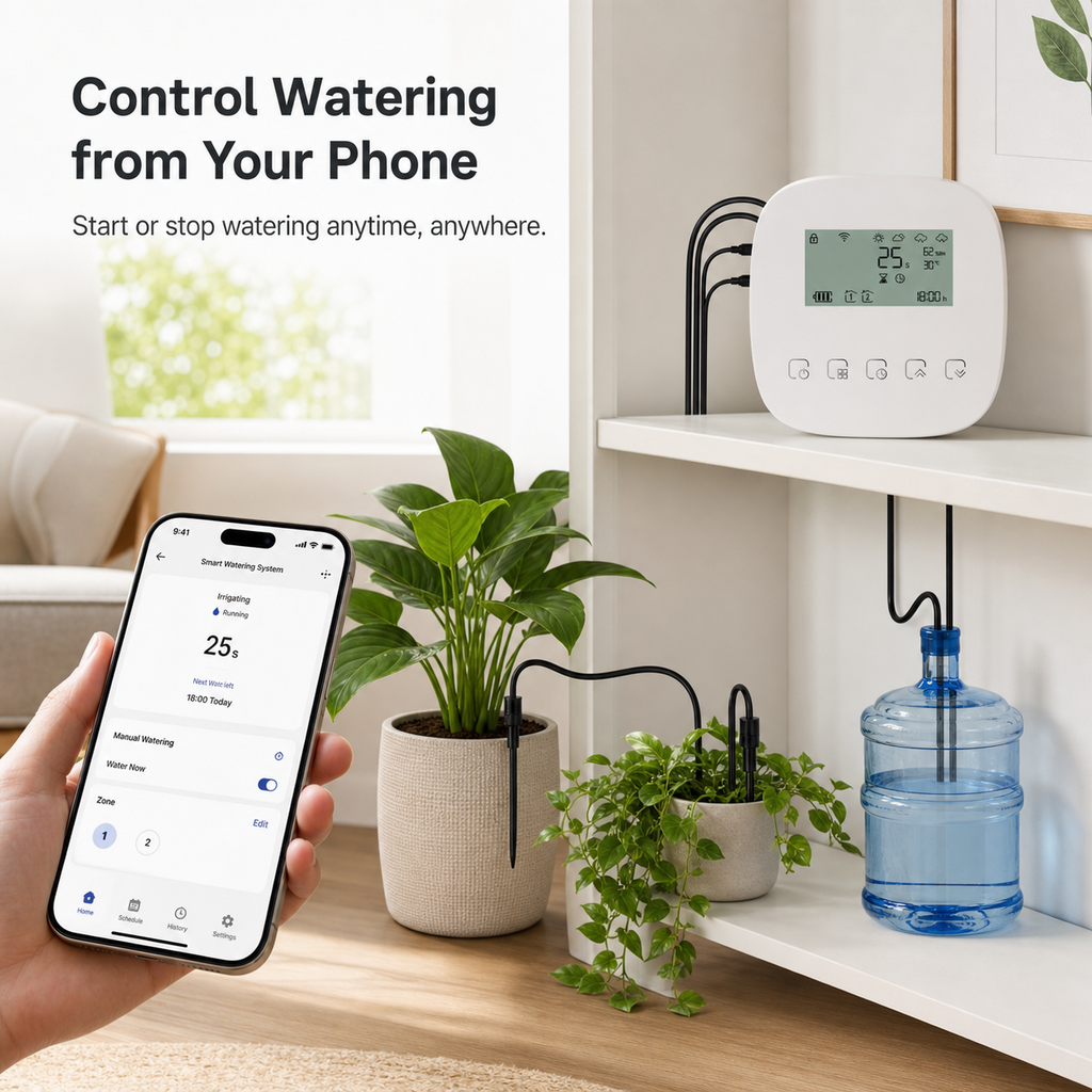 Smart Wi-Fi Automatic Plant Watering System smart irrigation product image 3