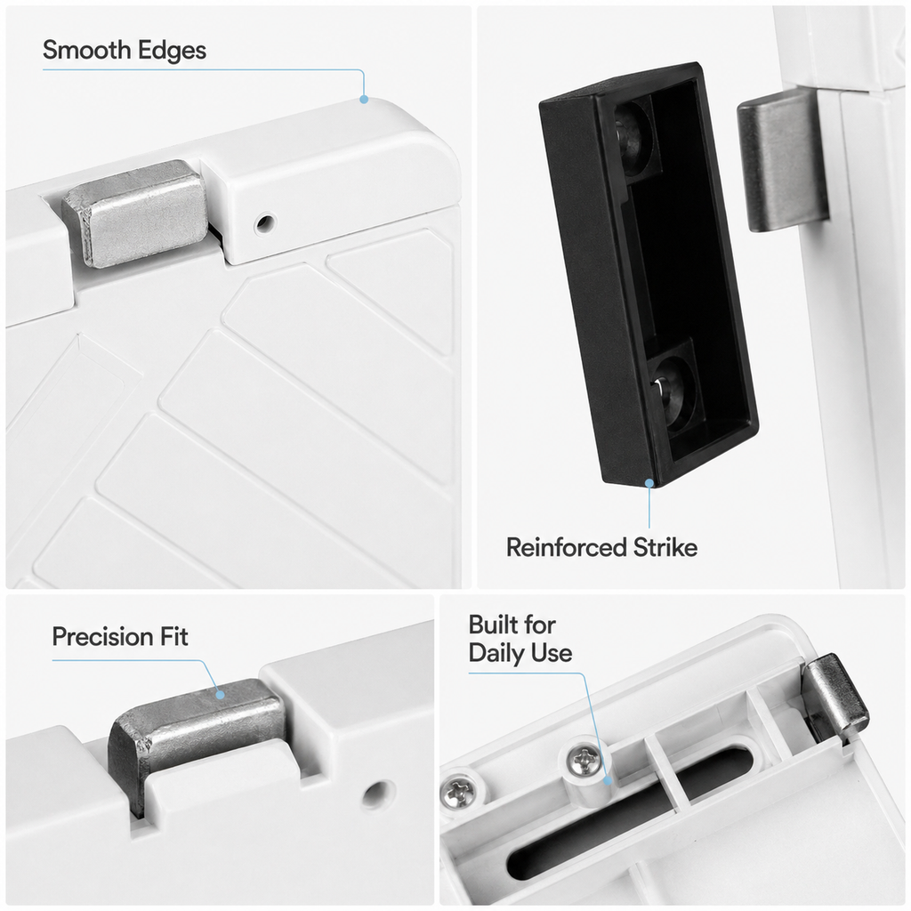 Bluetooth Cabinet Lock with NFC & IC Card smart safety and security product image 6