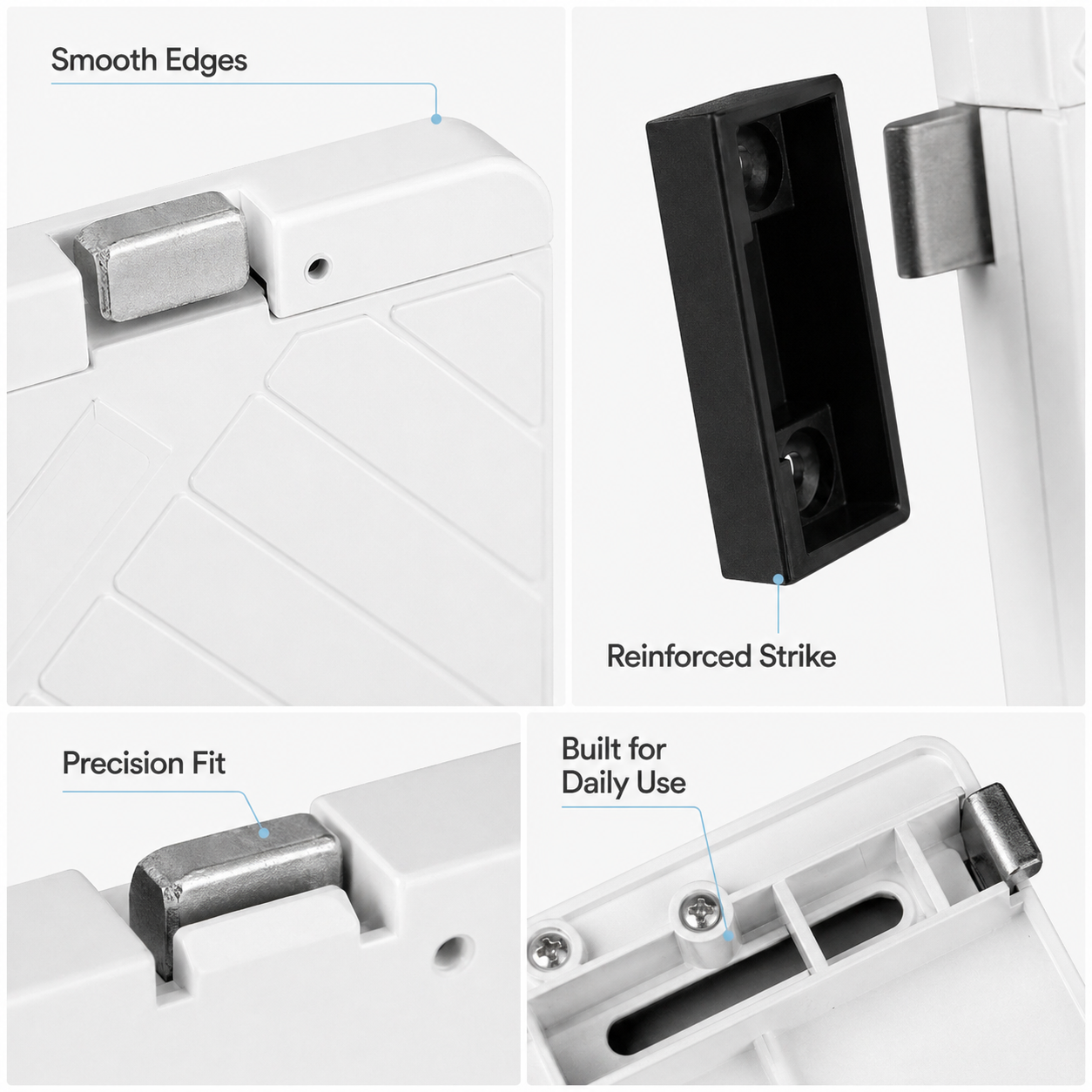 Bluetooth Cabinet Lock with NFC & IC Card smart safety and security product image 6