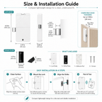 Bluetooth Cabinet Lock with NFC & IC Card smart safety and security product image 7