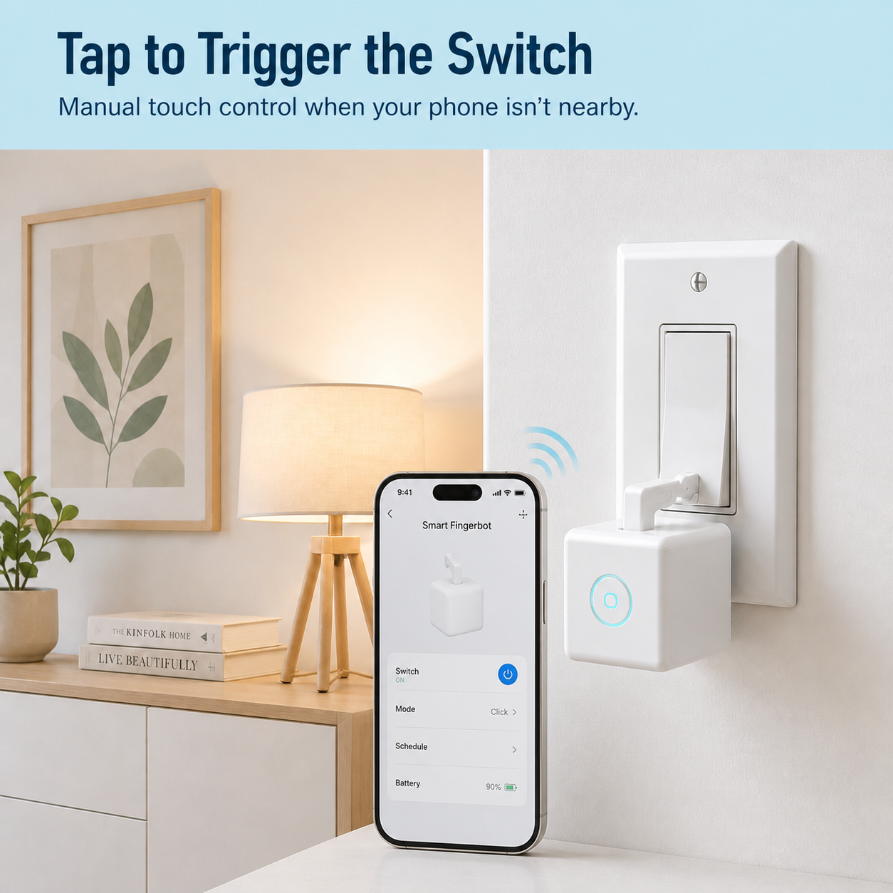 Bluetooth Fingerbot Button Pusher (3rd Gen) smart irrigation product image 4