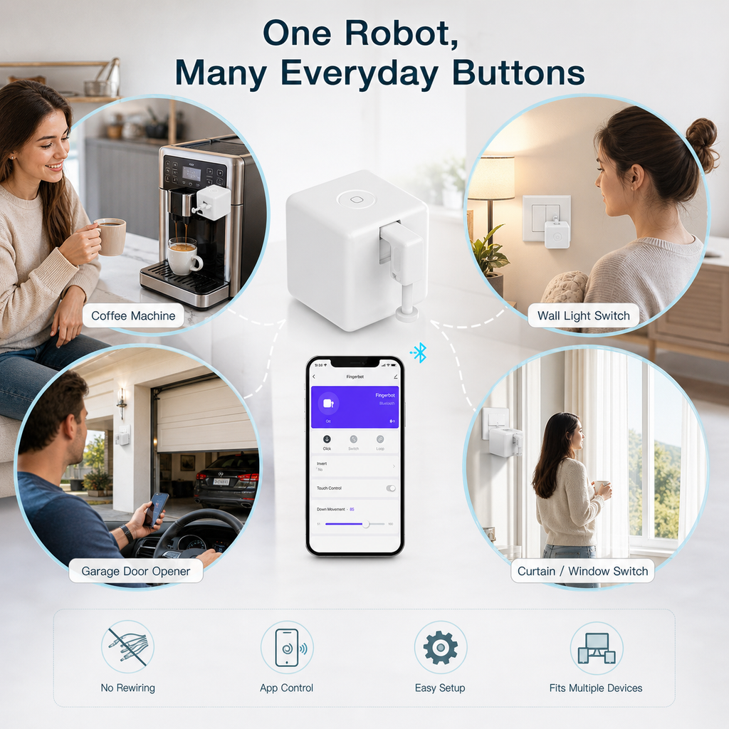 Bluetooth Fingerbot Button Pusher (3rd Gen) smart irrigation product image 5