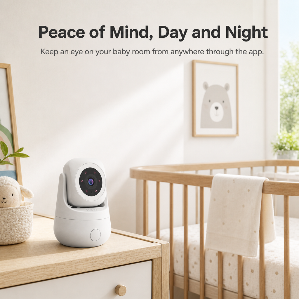 Smart Wi-Fi Pan-Tilt Indoor Camera smart safety and security product image 4