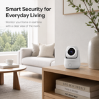 Smart Wi-Fi Pan-Tilt Indoor Camera smart safety and security product image 3