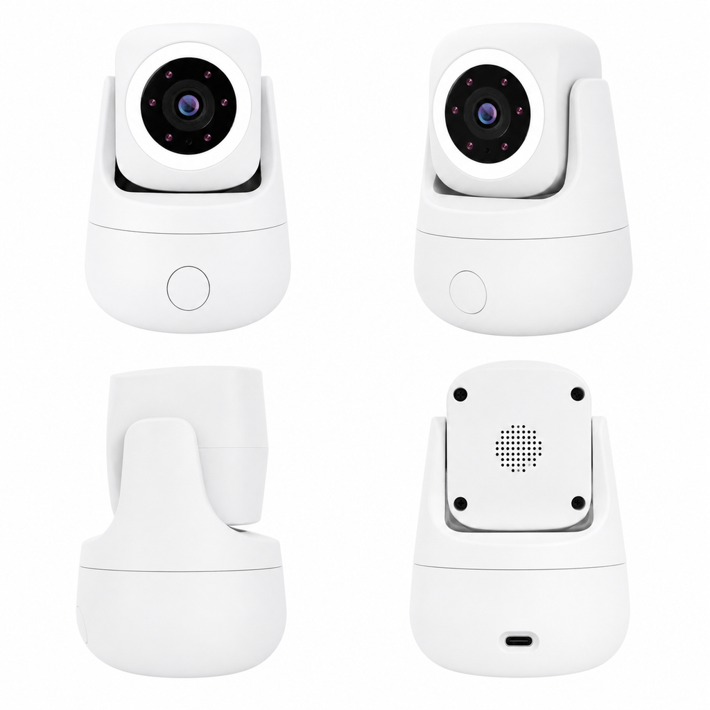 Smart Wi-Fi Pan-Tilt Indoor Camera smart safety and security product image 2
