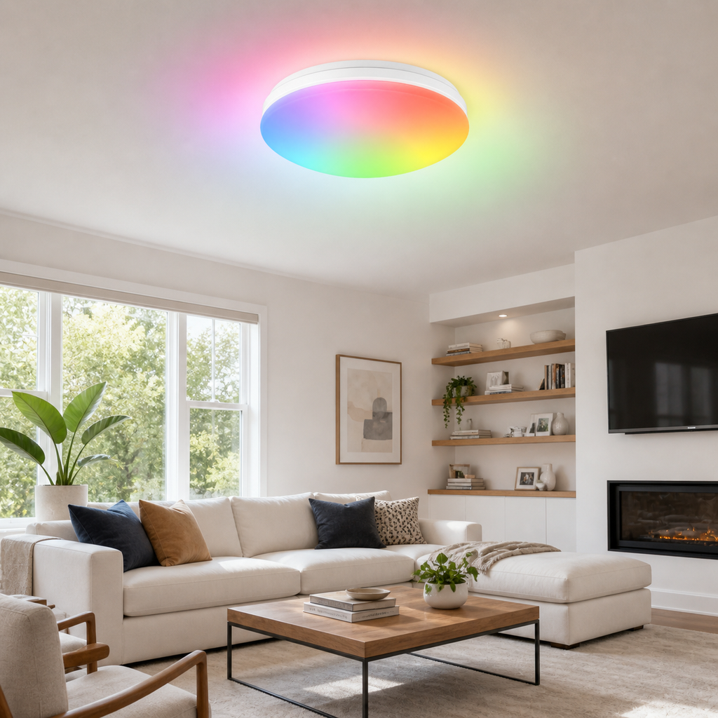Zigbee RGB Ceiling Light, 23W smart irrigation product image 3