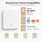 Zigbee 1-Gang Smart Wall Switch detail image 9