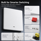 Zigbee 1-Gang Smart Wall Switch detail image 6