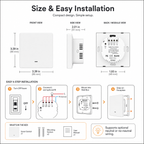 Zigbee 1-Gang Smart Wall Switch detail image 8