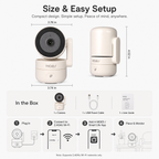 Smart Wi-Fi Indoor Security Camera smart safety and security product image 8
