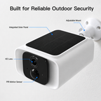 Smart Solar Wi-Fi Outdoor Security Camera smart safety and security product image 6