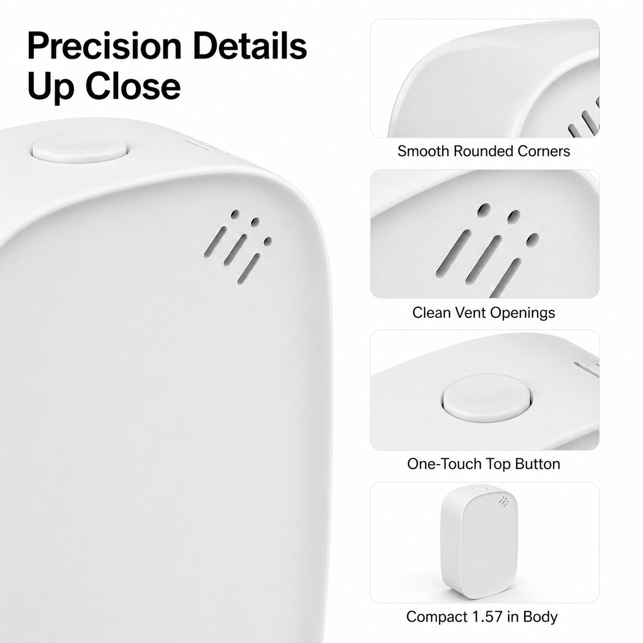 Zigbee Temperature & Humidity Sensor smart safety and security product image 7