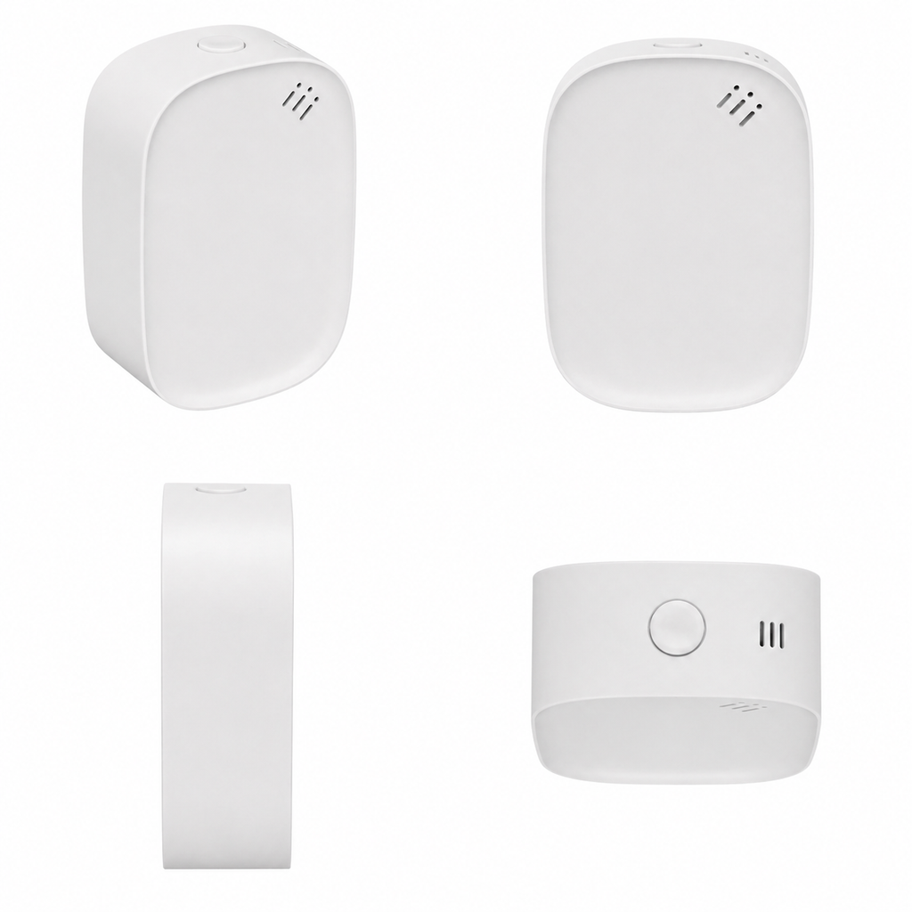Zigbee Temperature & Humidity Sensor smart safety and security product image 2