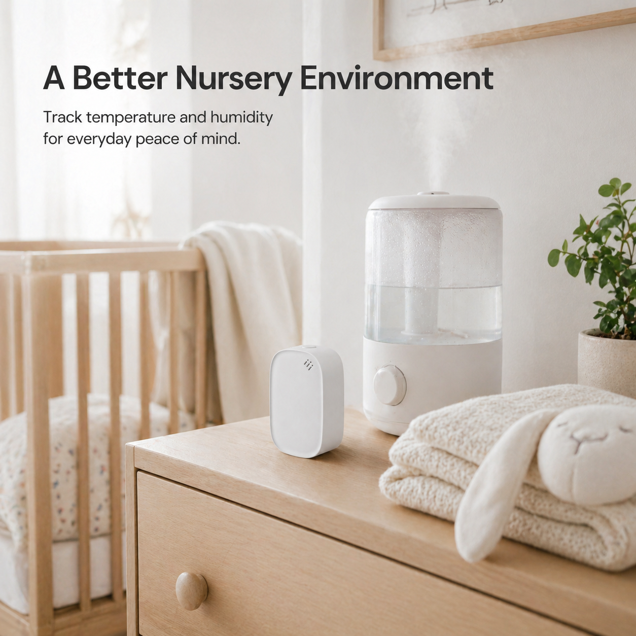 Zigbee Temperature & Humidity Sensor smart safety and security product image 4