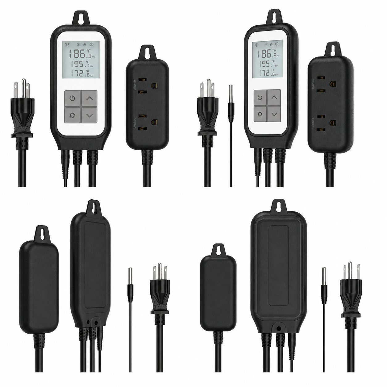 Wi-Fi Smart Temperature Controller Plug smart wall control product image 2