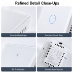 Matter Wi-Fi Smart Touch Light Switch detail image 7