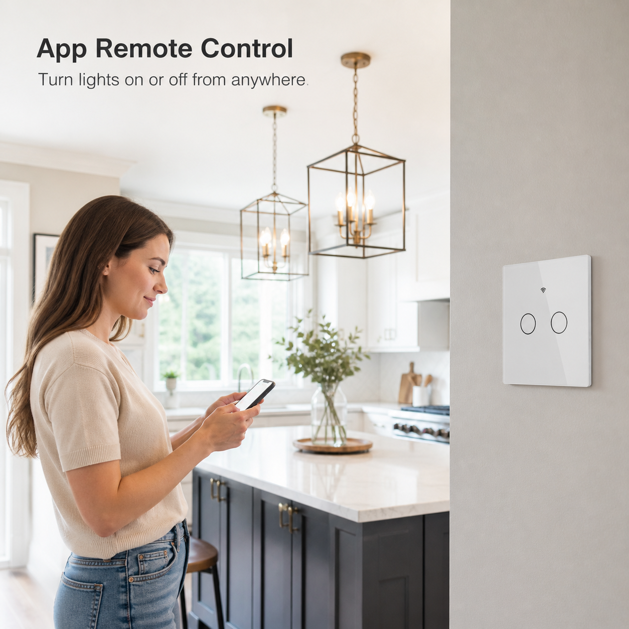 Wi-Fi Smart Touch Light Switch detail image 4