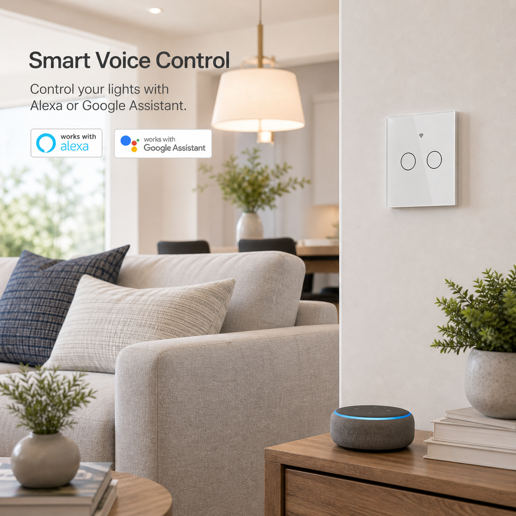 Wi-Fi Smart Touch Light Switch detail image 3