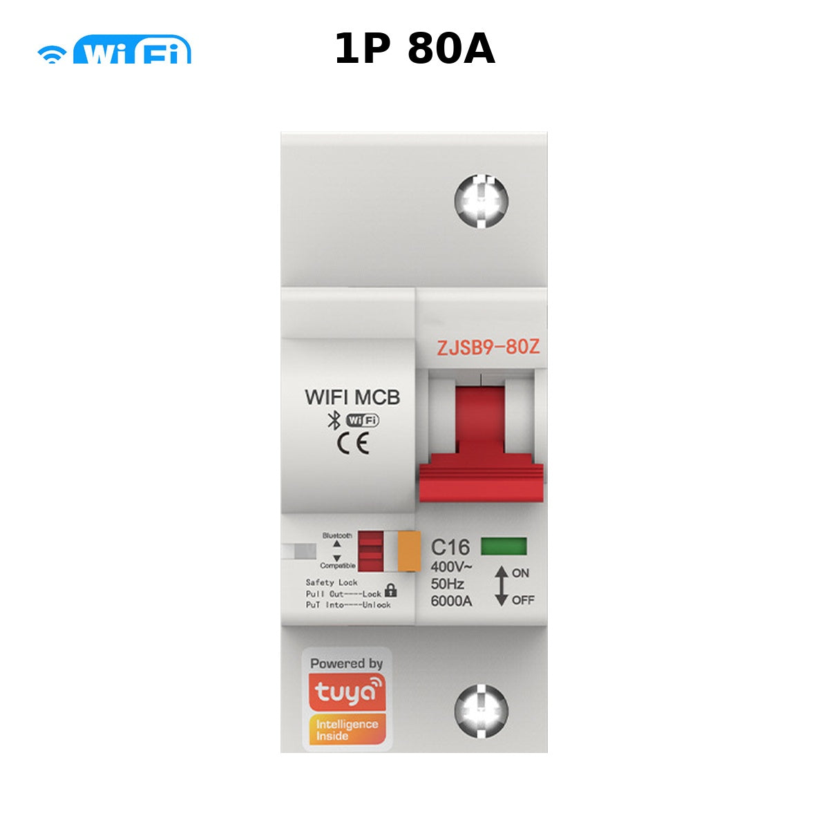 Wi-Fi Smart Circuit Breaker with Energy Monitoring smart wall control product image 88