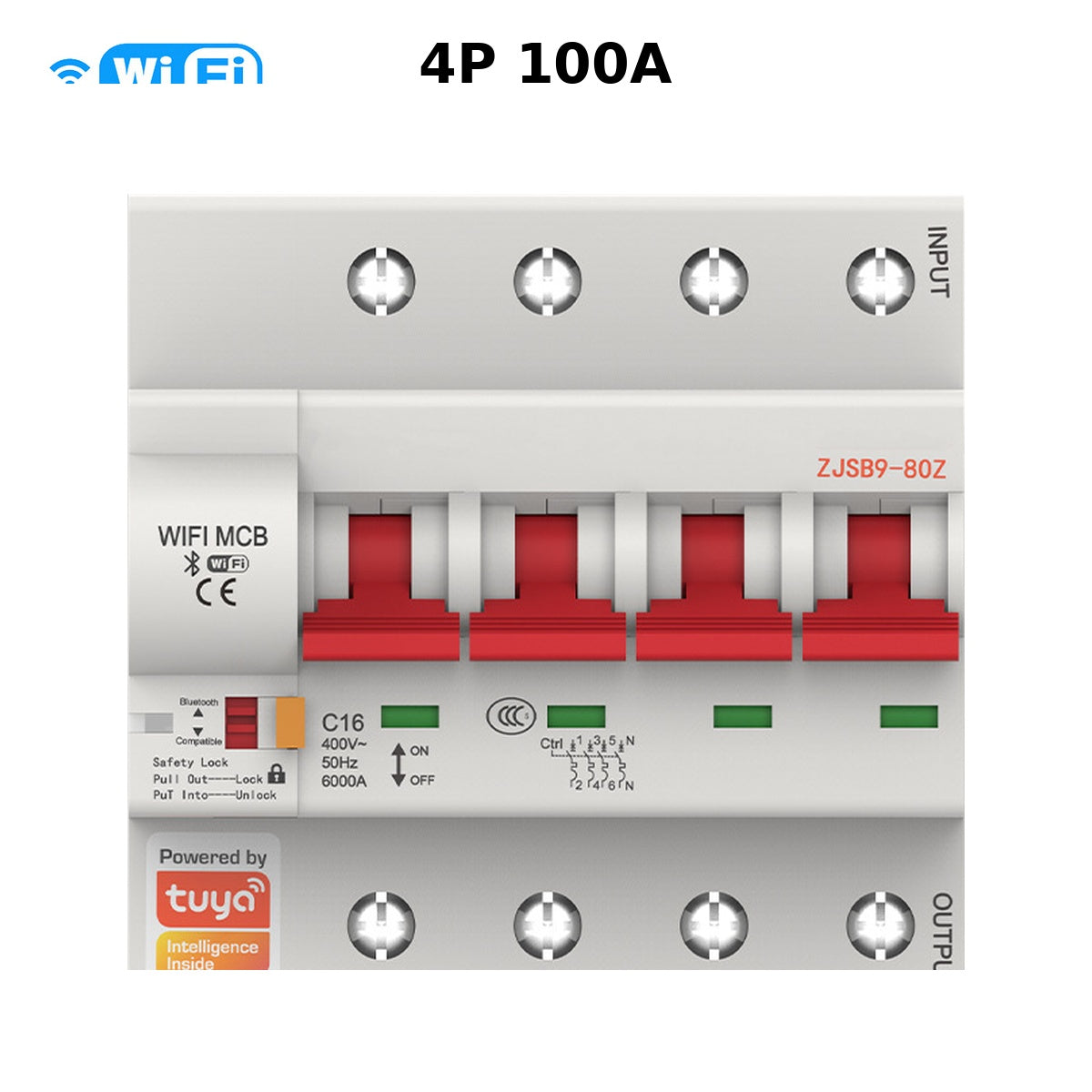 Wi-Fi Smart Circuit Breaker with Energy Monitoring smart wall control product image 113