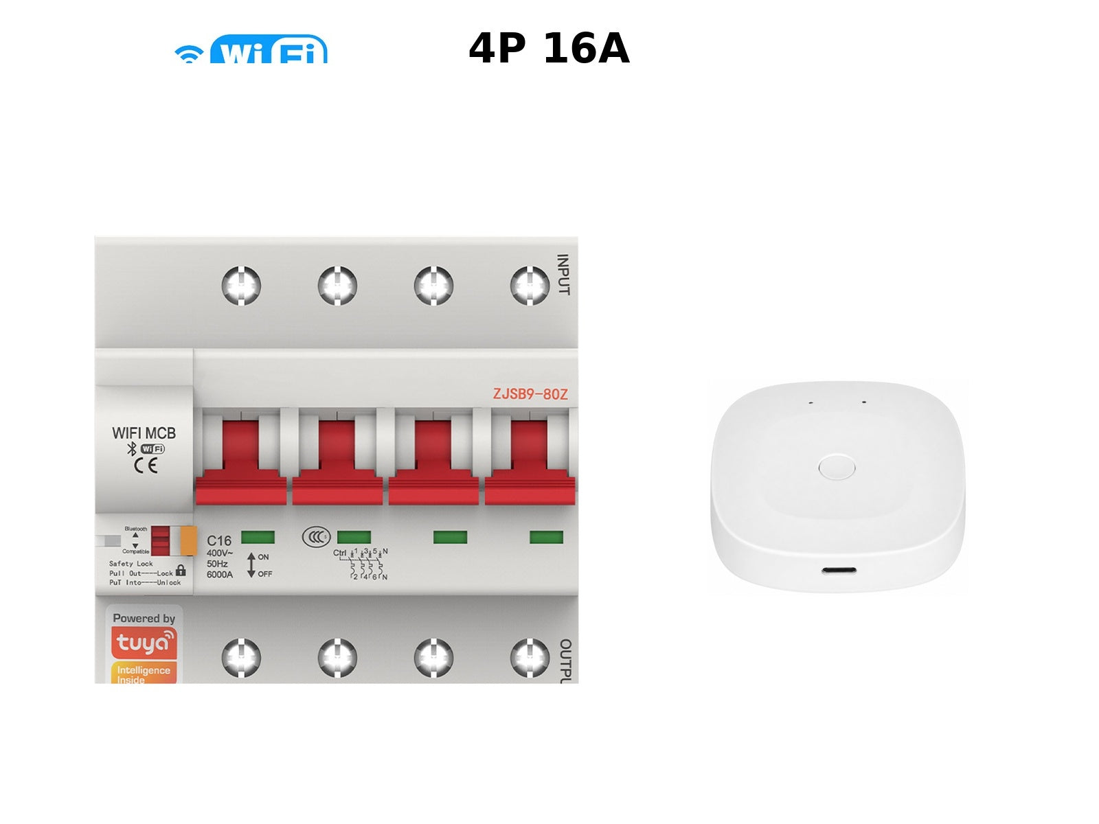 Wi-Fi Smart Circuit Breaker with Energy Monitoring smart wall control product image 60