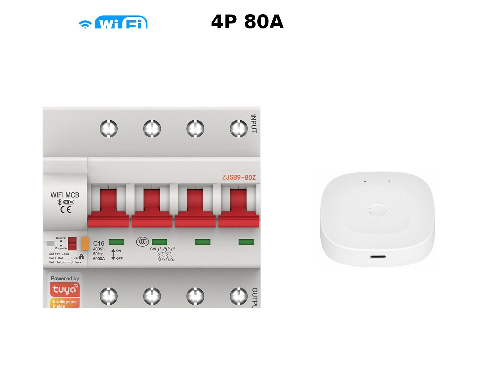 Wi-Fi Smart Circuit Breaker with Energy Monitoring smart wall control product image 81