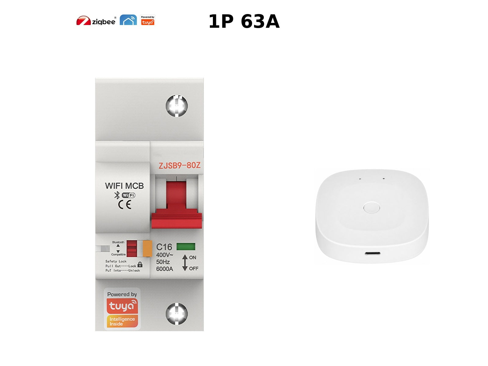Wi-Fi Smart Circuit Breaker with Energy Monitoring smart wall control product image 26