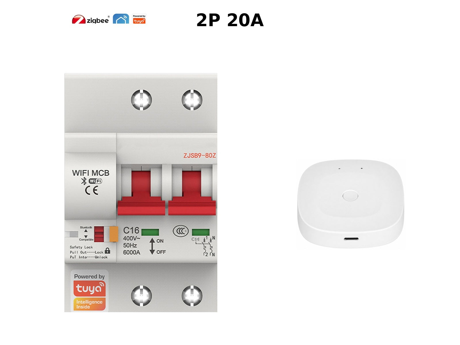 Wi-Fi Smart Circuit Breaker with Energy Monitoring smart wall control product image 31