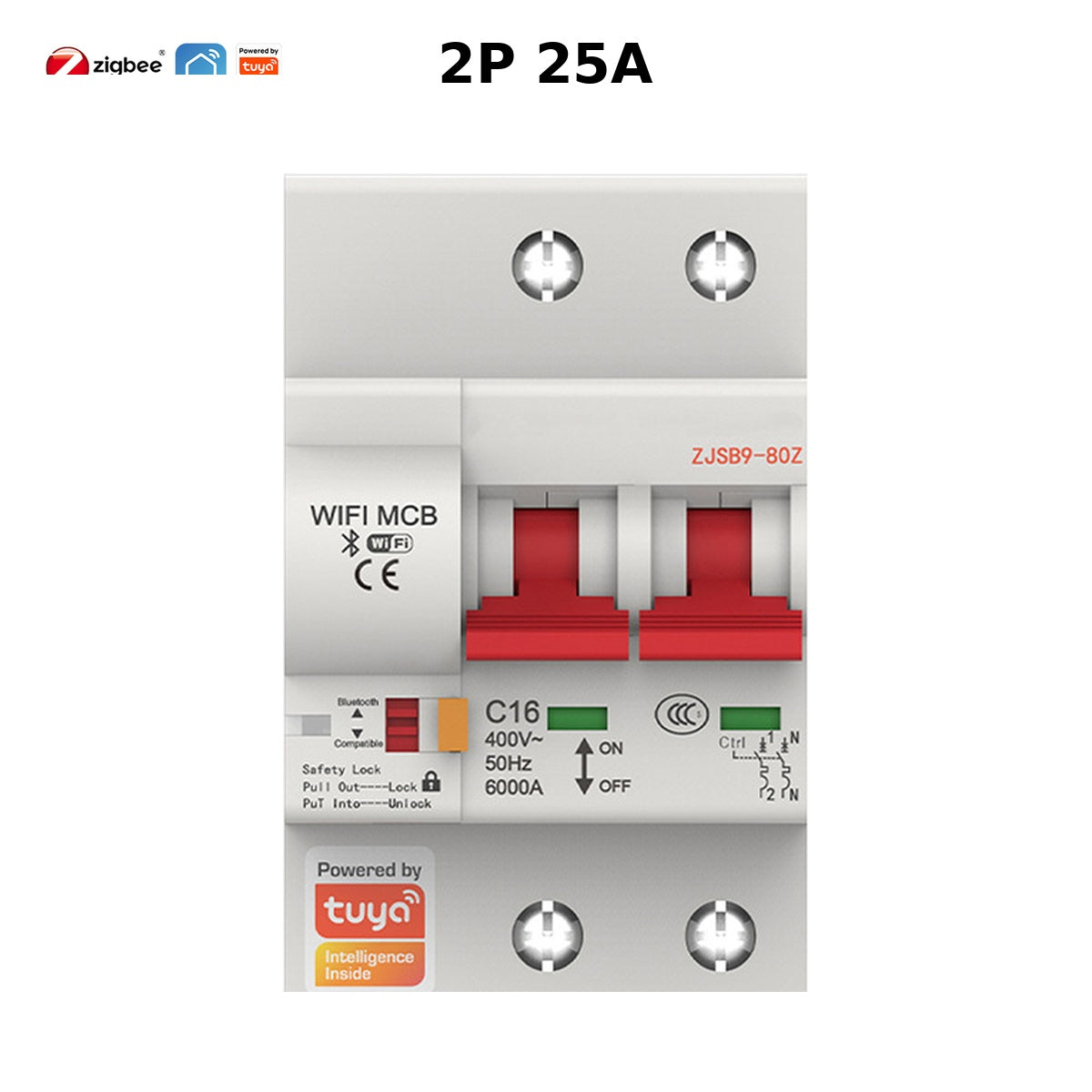 Wi-Fi Smart Circuit Breaker with Energy Monitoring smart wall control product image 130