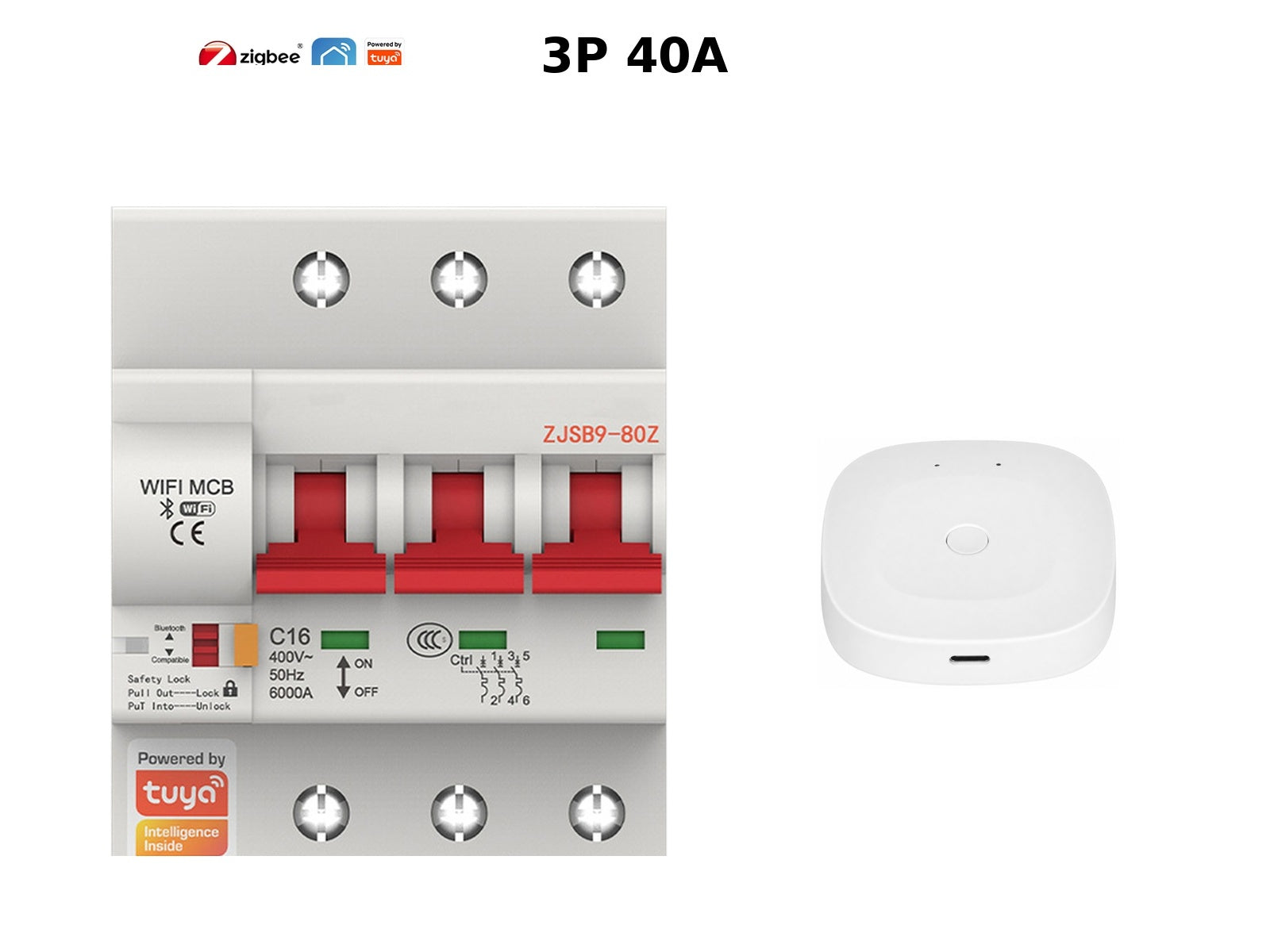 Wi-Fi Smart Circuit Breaker with Energy Monitoring smart wall control product image 43
