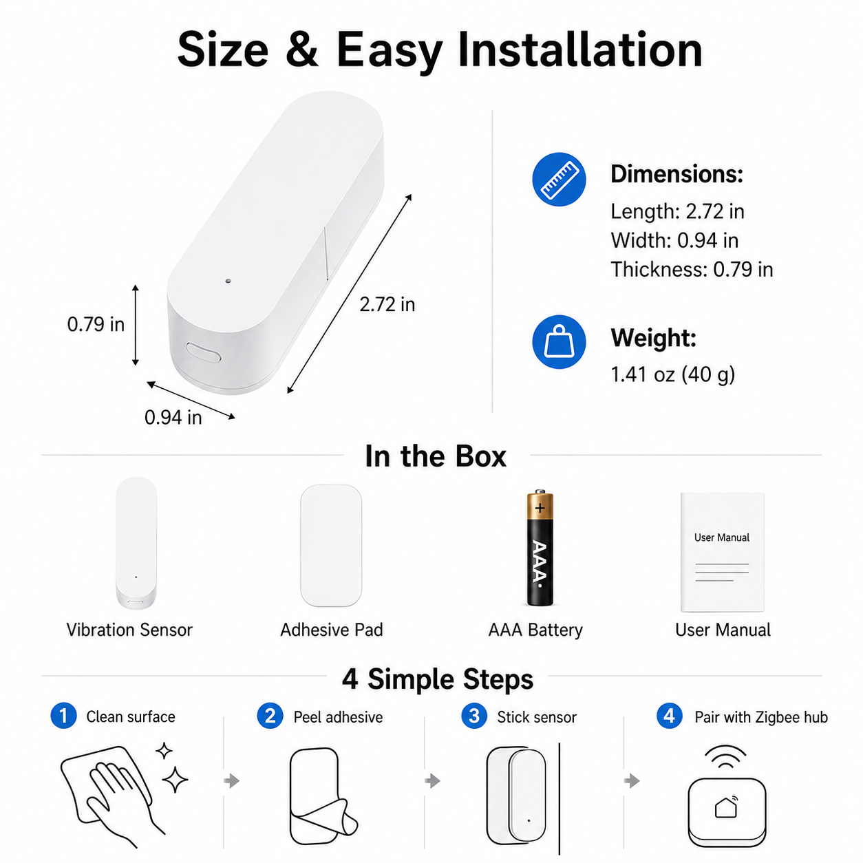 Zigbee Vibration Sensor smart irrigation product image 8