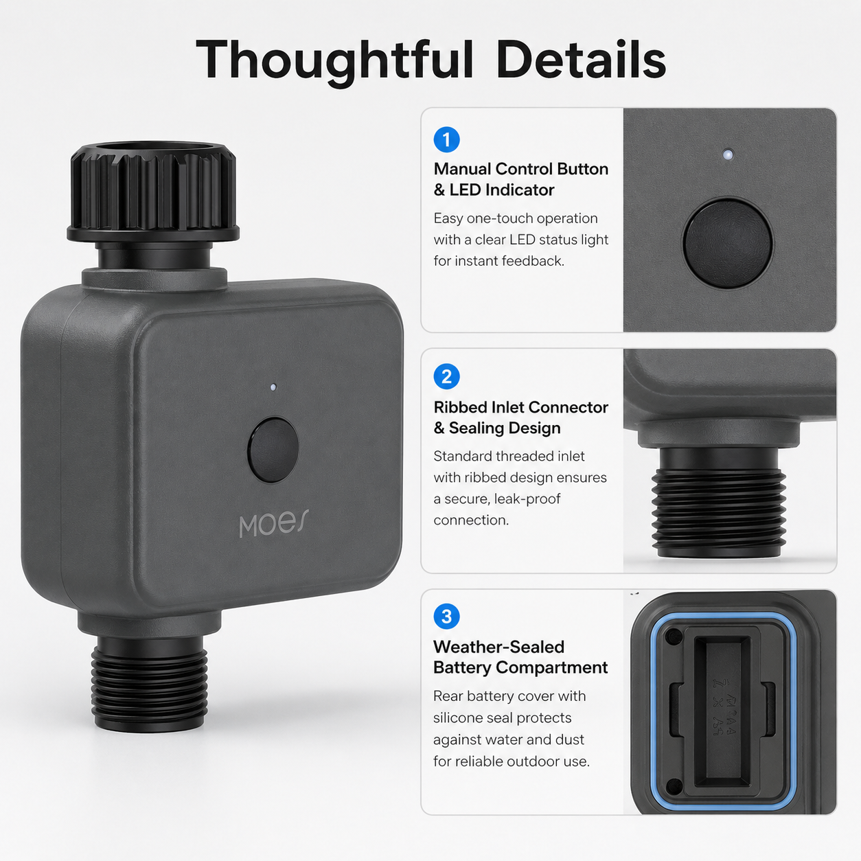 Bluetooth Garden Irrigation Timer smart irrigation product image 7