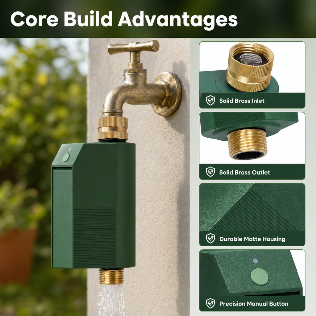 Smart Wi-Fi Outdoor Water Timer smart irrigation product image 6