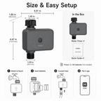 Bluetooth Garden Irrigation Timer smart irrigation product image 8