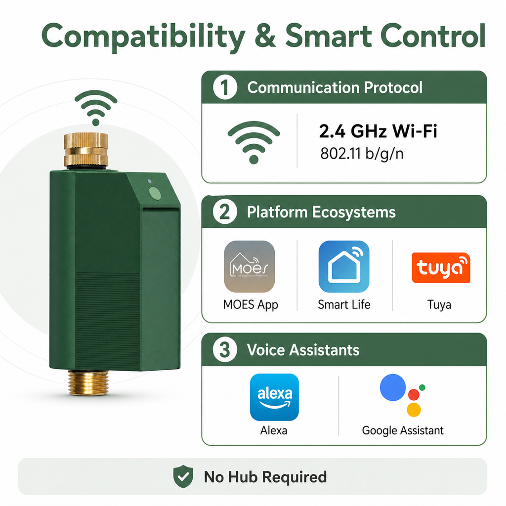 Smart Wi-Fi Outdoor Water Timer smart irrigation product image 9