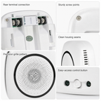 Smart Wi-Fi Natural Gas Detector Alarm gas safety automation product image 7